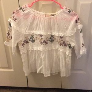 Chicory Lane Boutique Embroidered Top